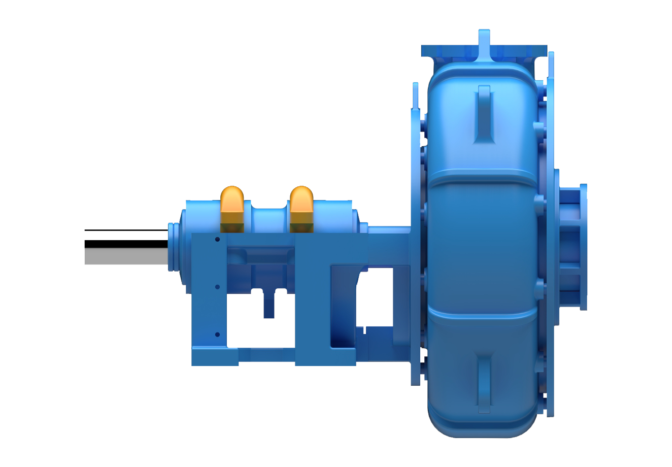 Ultra-wear-resistant Single-shell Slurry Pump